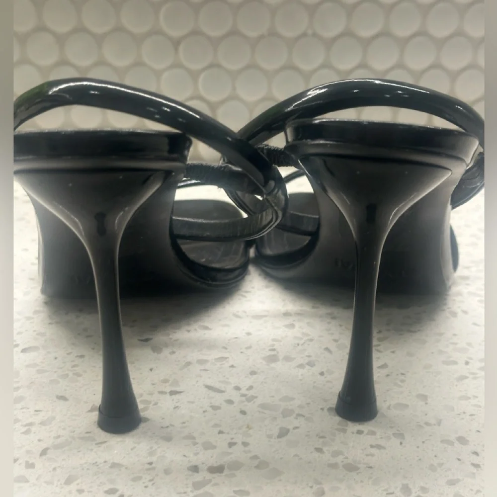 Simkhai Siren Black Patent 4 inch High Heels size 39 - Picture 7 of 11